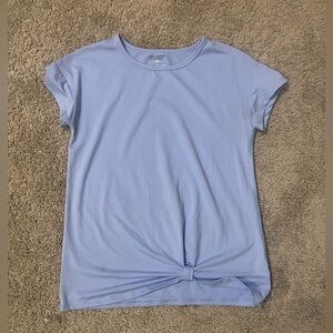 All in Motion Girls 10/12 Light Blue Top